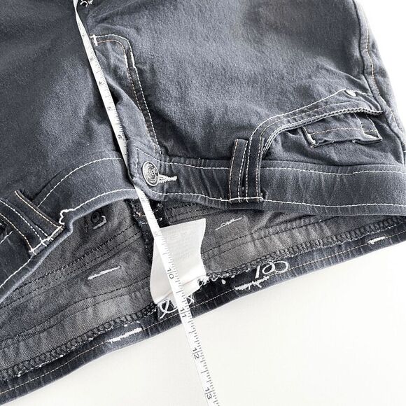 Elation Denim Womens Full Seat Riding Wear Breeches Suede Grip Pant Black 30R - Picture 12 of 12